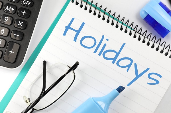 August holiday announcement